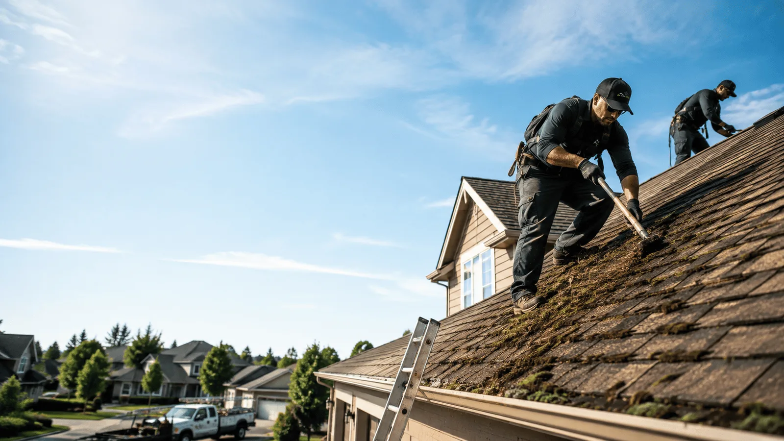 Roof Moss Removal in Edgewood, NM near me